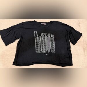 Betsey Johnson Black Performance Tee